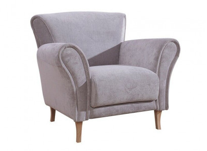 Armchair Chair Velvet Purple Relax Lounge Armchair Soft Living Room TV Sofa Couch
